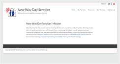 Desktop Screenshot of newwaydayservices.org