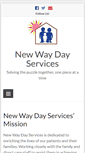 Mobile Screenshot of newwaydayservices.org